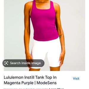 Lululemon InStill Tank Size 6